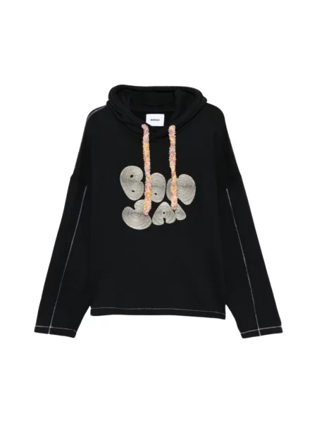 Bluza z kapturem Bonsai z kapturem czarna