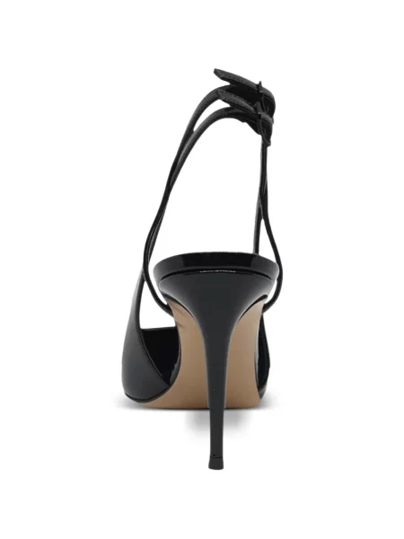 Pantofi cu toc Casadei slingback negru