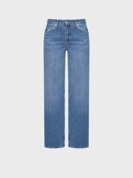 Прямі джинси Karl Lagerfeld Jeans синій