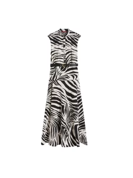 Wielobarwność sukienka koszulowa Max Mara Studio