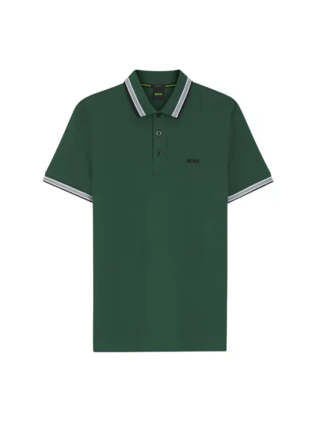 BOSS Polo Paddy zielony