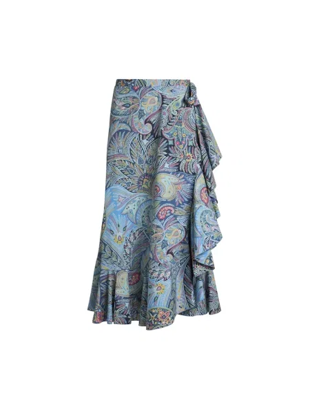 Spódnica maxi Etro kopertowa