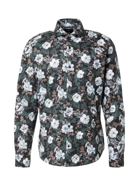 JOOP! Cămașă Pai închis / albastru pastel / albastru închis / verde închis bej