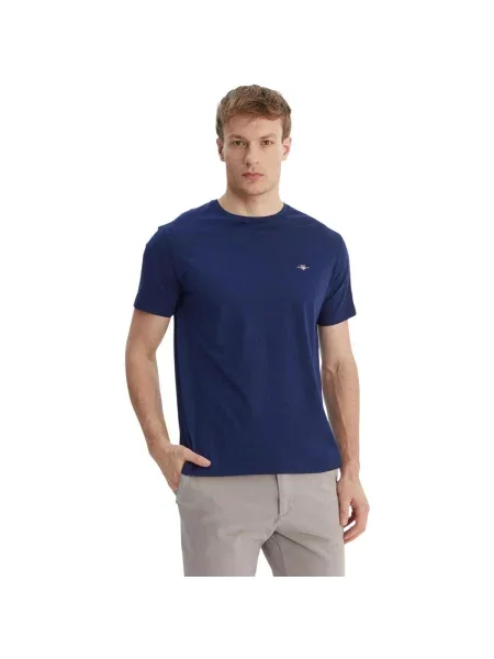 Tricou Gant albastru