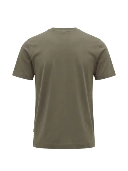 Tricou Boss cu broderie verde