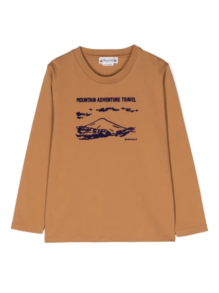 Bluza dziecięca Bonpoint brązowa