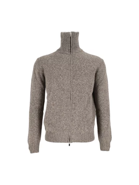 Kardigan Settefili Cashmere z kaszmiru szary