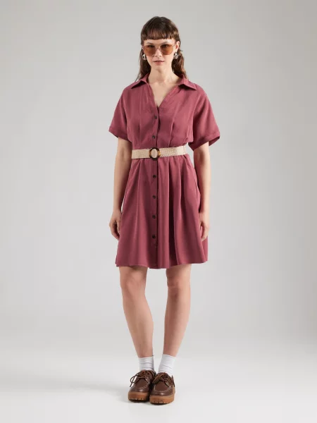 ONLY Rochie tip bluză ONLNica vin roșu