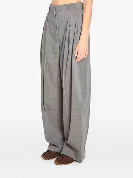 Pantaloni Jacquemus plisate gri