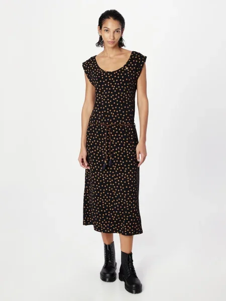 Ragwear Rochie TAGG maro negru