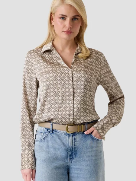 Сорочка повсякденна GUESS бежевий