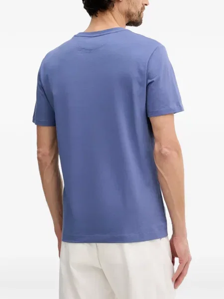 Tricou Hackett London cu decolteu rotund albastru