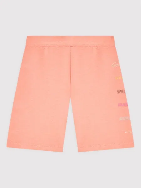 Guess Pantaloni scurți sport portocaliu