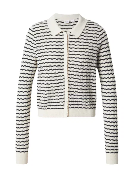 GAP Geacă tricotată negru alb