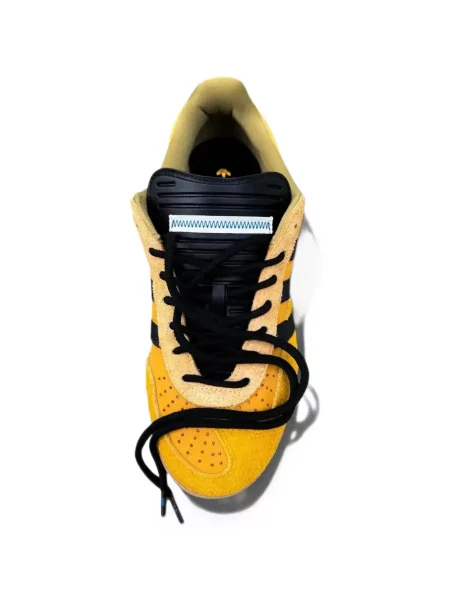Плетена тениска Adidas жълто