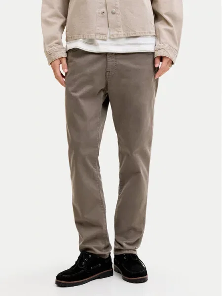 Jack & Jones Medžiaginės kelnės Clark Finn ruda