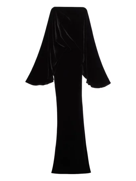Rochie maxi Taller Marmo drapată negru