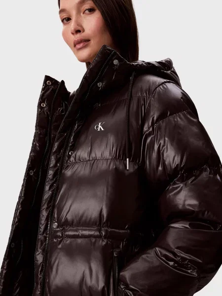 Джинсова куртка Calvin Klein Jeans чорна