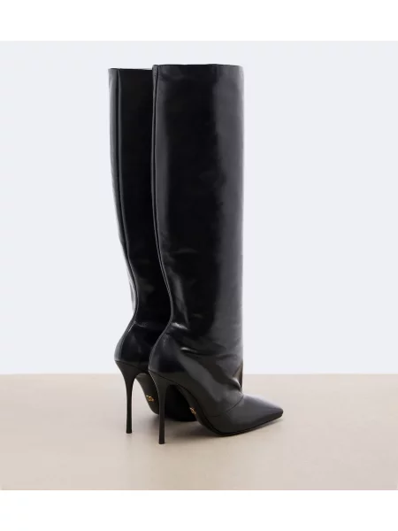 Cizme Dolce&gabbana din piele negru