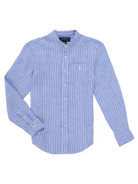 Cămașă copii Polo Ralph Lauren albastru