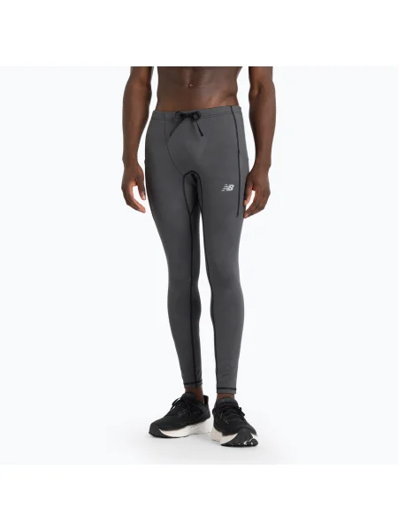 Férfi New Balance Athletics Reflective Heat fekete/multi futó leggings. Méret: XL fekete