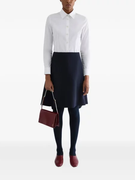 Sukňa Jil Sander modrá