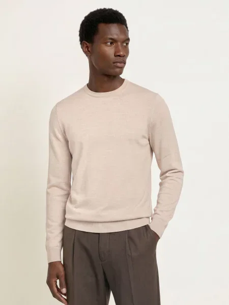 Profuomo Sweter beige beżowy