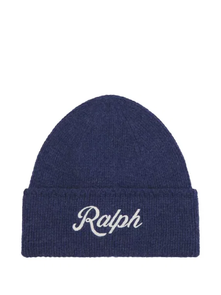 Căciulă Polo Ralph Lauren tricotate cu autograf chunky gri