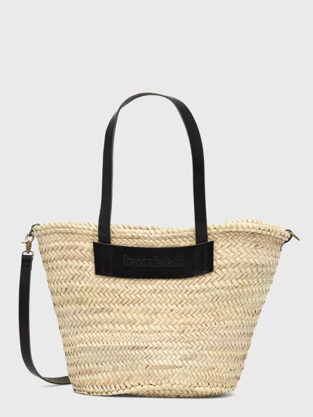Geantă shopper Desigual bej