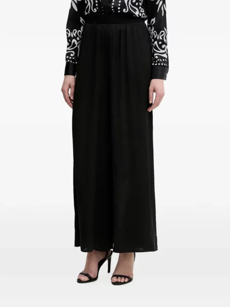 Pantaloni palazzo Morgan negru
