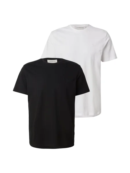 Calvin Klein Jeans Tricou CLASSIC negru alb