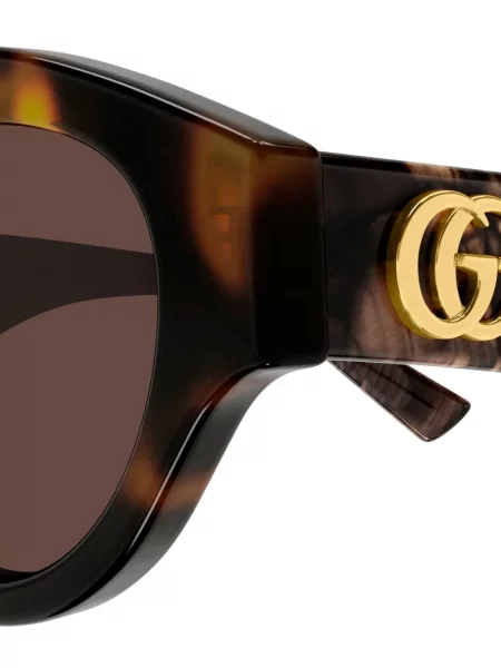 Saulės akiniai Gucci Eyewear ruda