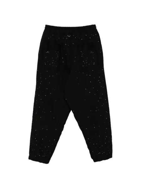 Pantaloni Mastermind World de cristal alergare negru