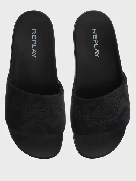 Шльопанці Replay чорні