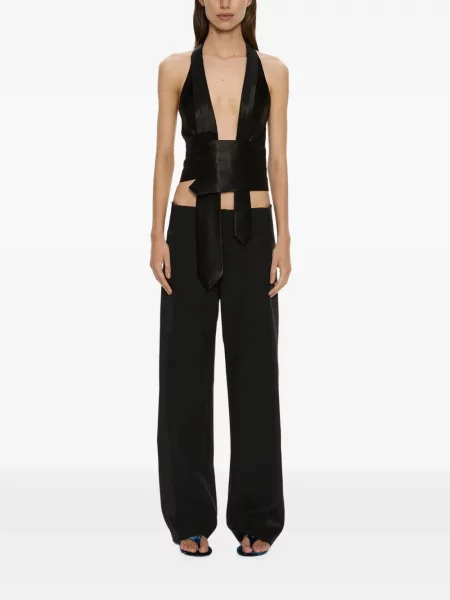 Pantaloni Christopher Esber negru
