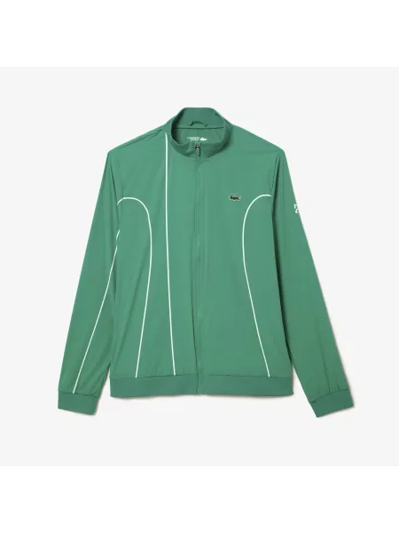 Lacoste Kurtka Sport Novak Djokovic zielona