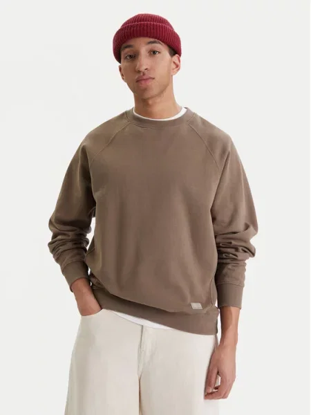 RVCA Jopa Dayshift Crew II rjava