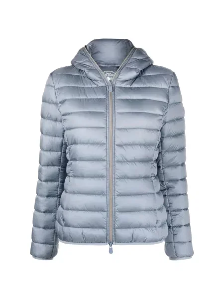 Kurtka Save The Duck z kapturem niebieska