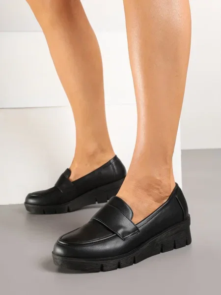 Pantofi casual Zorvia negri