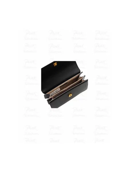Torebka crossbody Liu Jo skórzana czarna