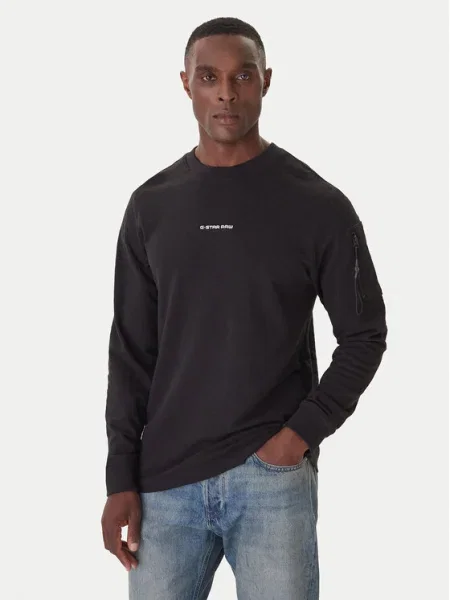 Tricou mânecă lungă G-star Raw bej