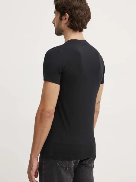 Tričko Calvin Klein Jeans s potiskem černá
