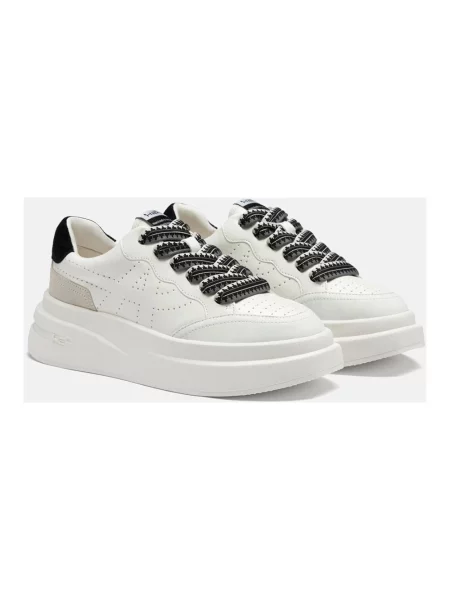 Sneakersy Ash skórzane białe