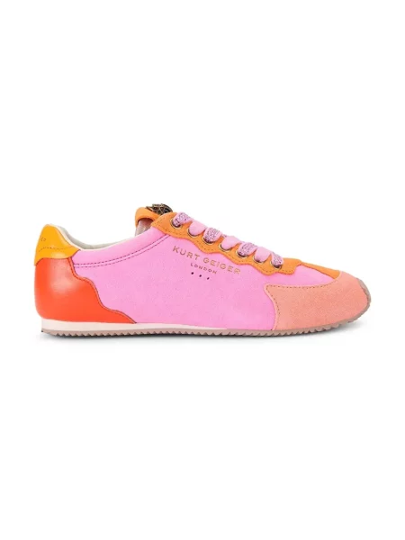 Kurt Geiger London Islington Sneaker superge usnjene roza