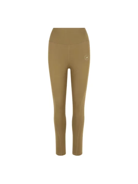Legginsy Adidas By Stella Mccartney brązowe