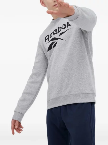 Hanorac Reebok cu imagine gri