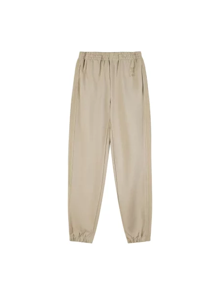 Joggery Patrizia Pepe polarowe beżowe