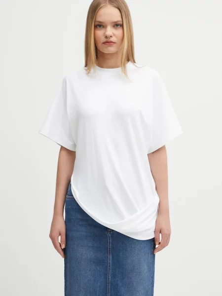 Sportmax tricou KERAS alb