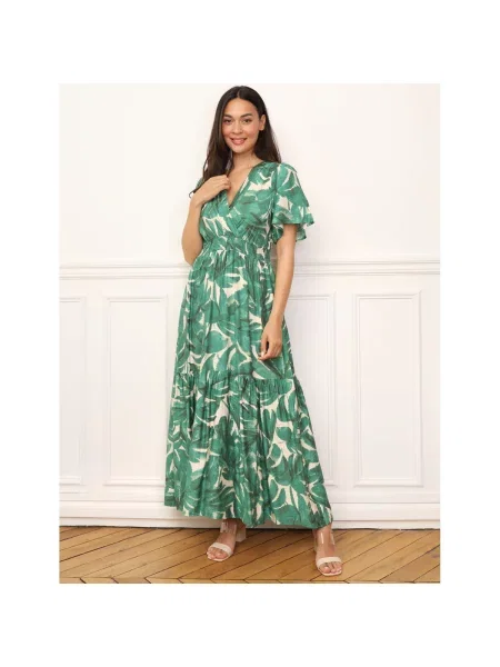 Haljina La Modeuse zelena