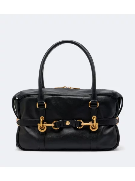 Geantă Burberry din piele negru